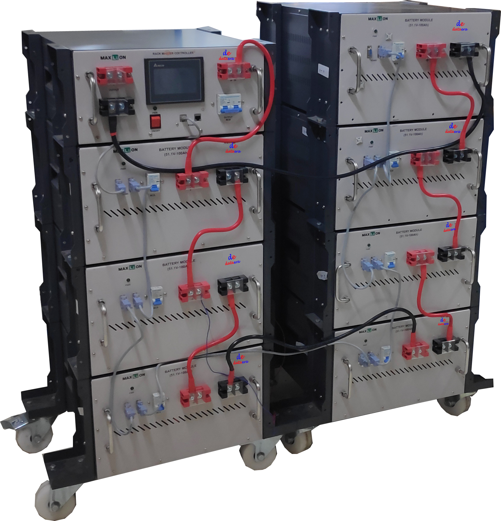 Battery Pack with BMS 360V 100AH 7S1P